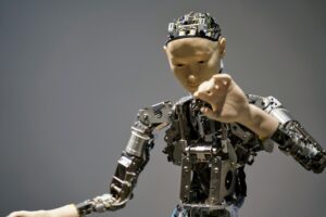 robot, machine, android