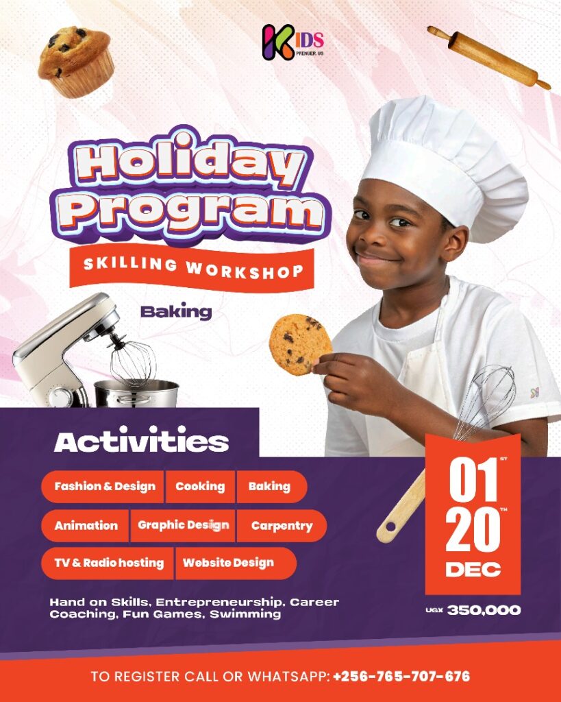 kidspreneurs uganda Holiday program