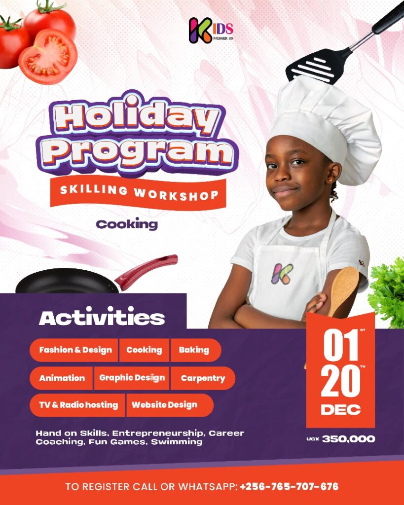 kidspreneurs uganda Holiday program